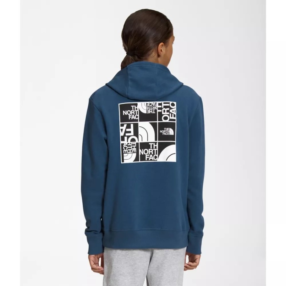 The North Face Sweat à Capuche En Molleton Pour Garçons Camp Shady Blue