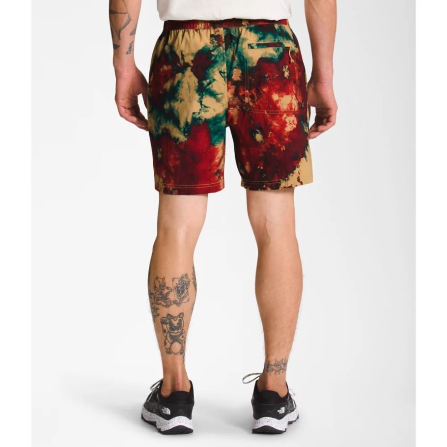 The North Face Tan Ice Men Short Imprimé Class V Pull On