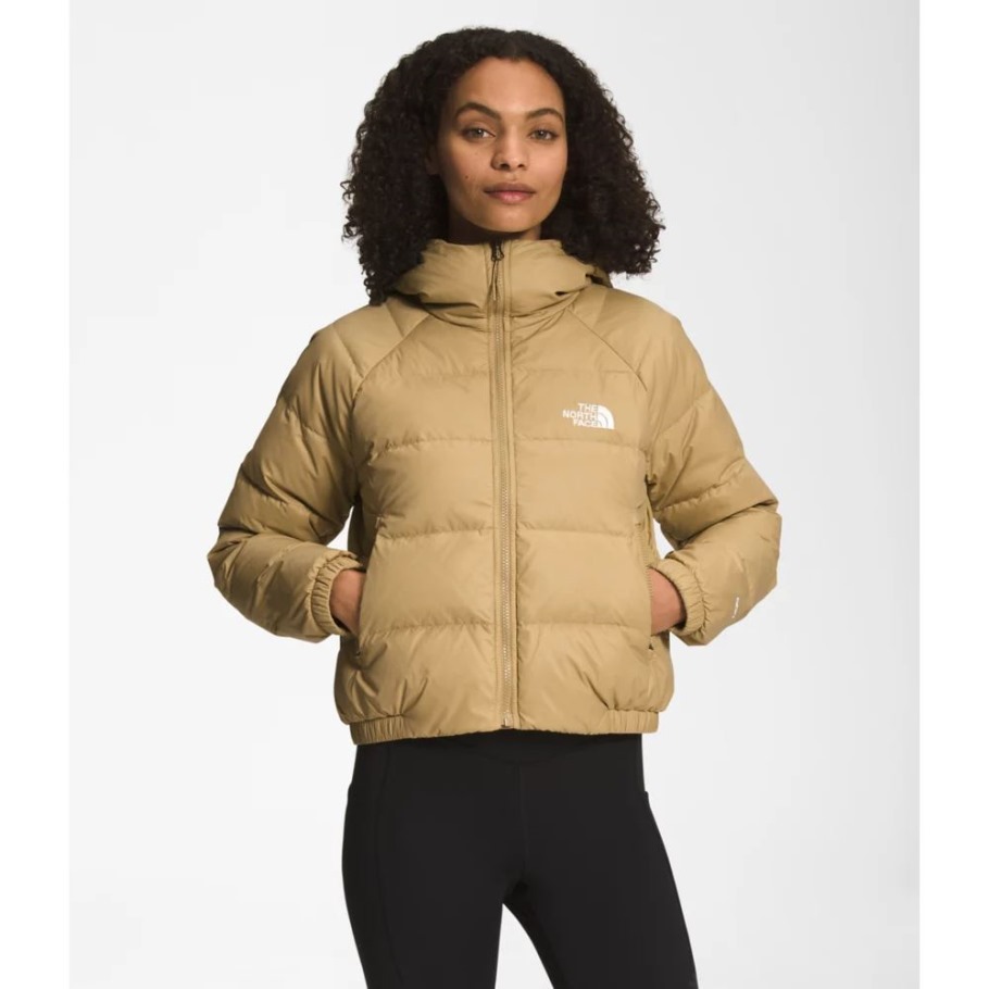The North Face Sweat à Capuche En Duvet Hydrenalite Tan Pour Femme