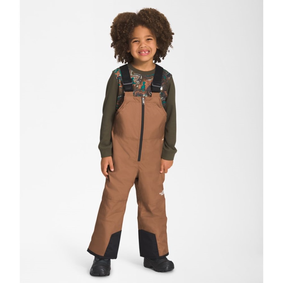 The North Face Toasted Brown Bavoirs Isolés Freedom Pour Enfants