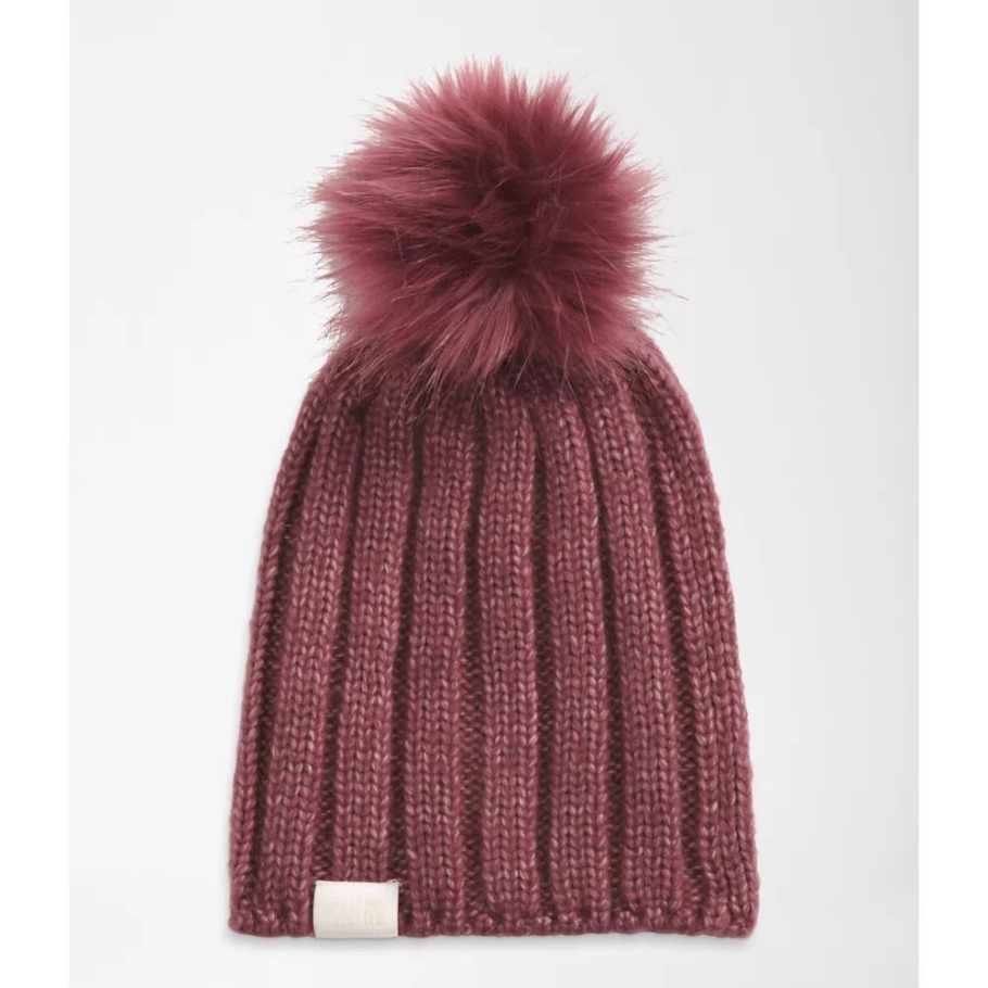 The North Face Femmes Oh Mega City Pom Bonnet Gingembre