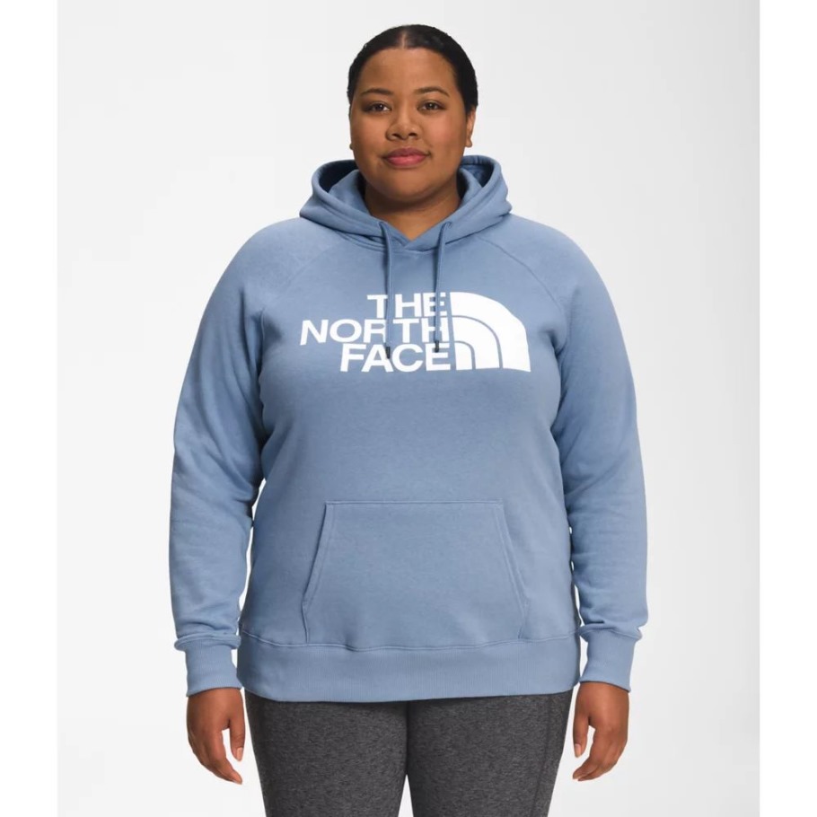 The North Face Women Plus Half Dome Pull à Capuche Folk Bleu