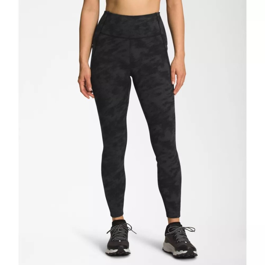 The North Face Femmes Sunset Pass Jacquard Collants Jacquard Noir