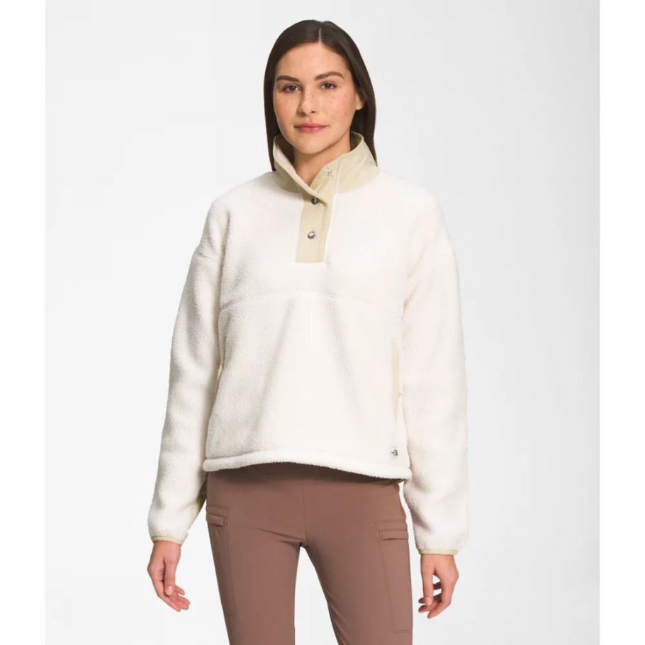 Polaire Cragmont Femme Blanc Gravel Snap The North Face