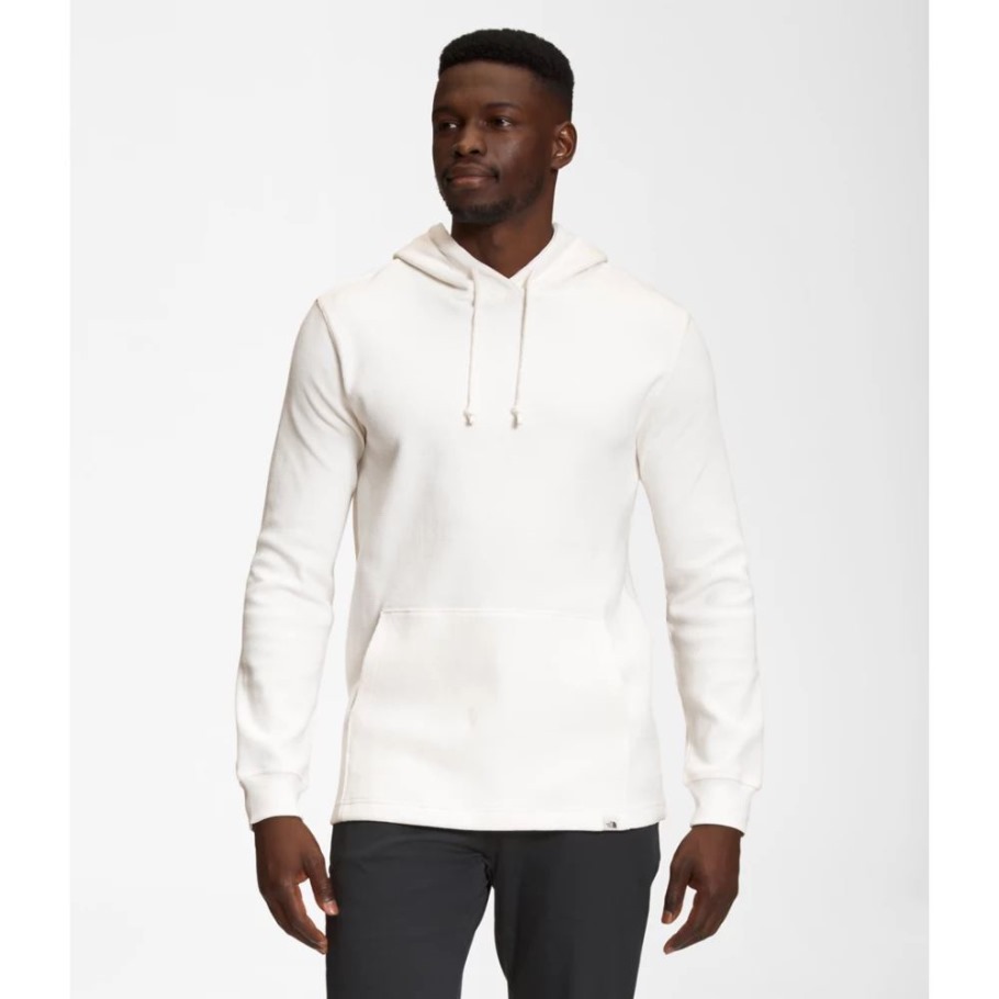 Sweat à Capuche Gaufré The North Face Homme Blanc