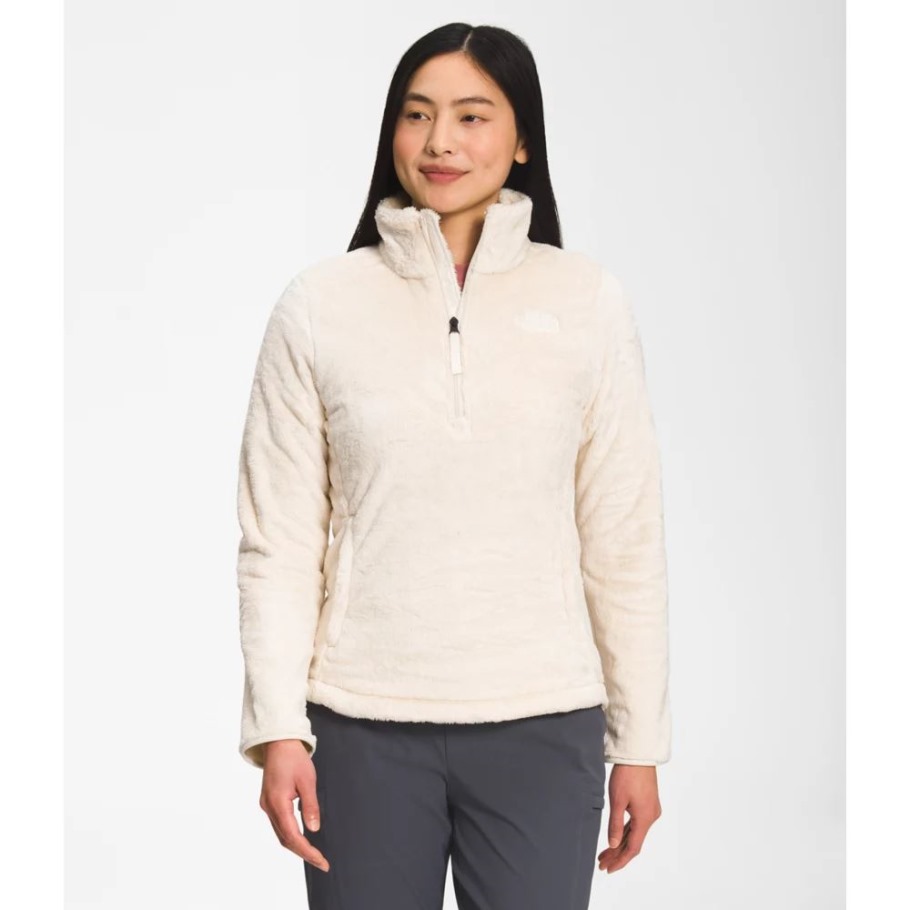 Pull Osito Zip Femme Blanc The North Face