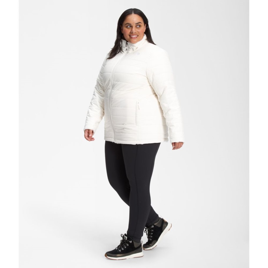 Veste Réversible Isolée Blanche Plus Mossbud Pour Femme The North Face