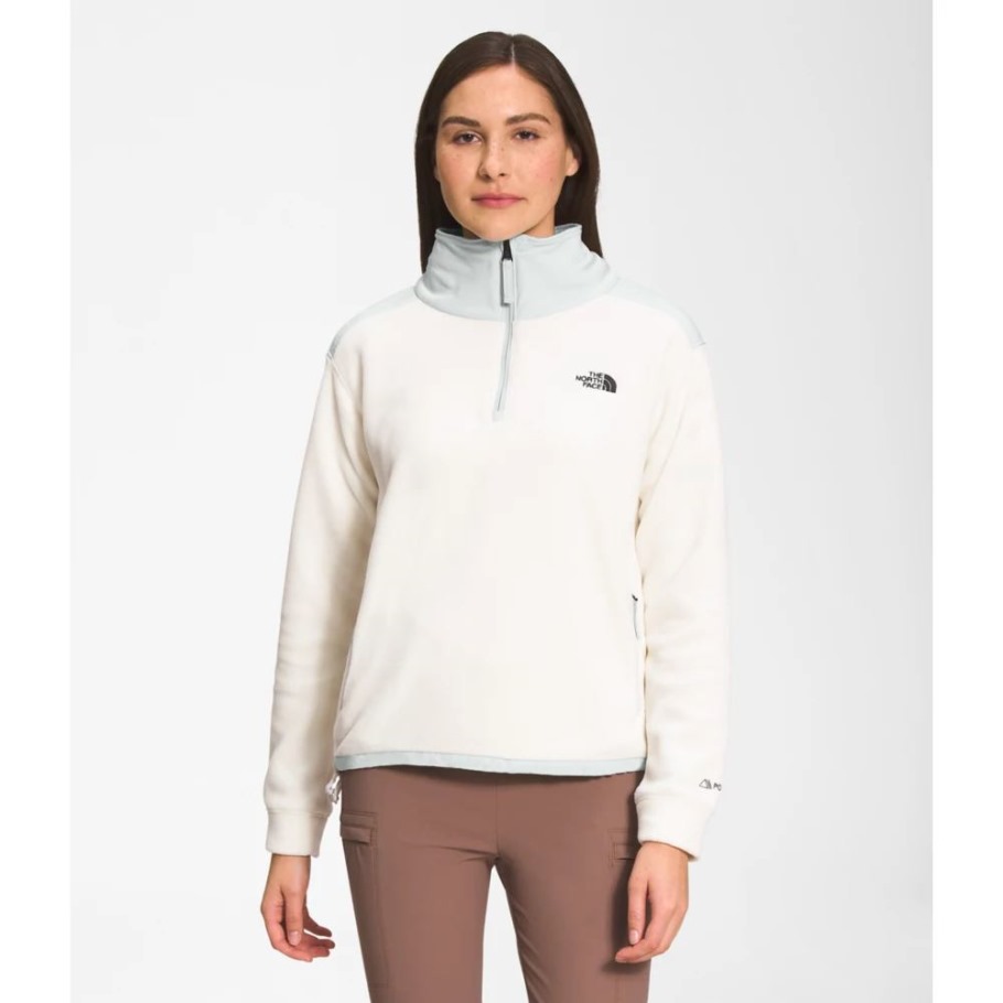 Femme Alpine Polartec 200 Zip Blanc The North Face