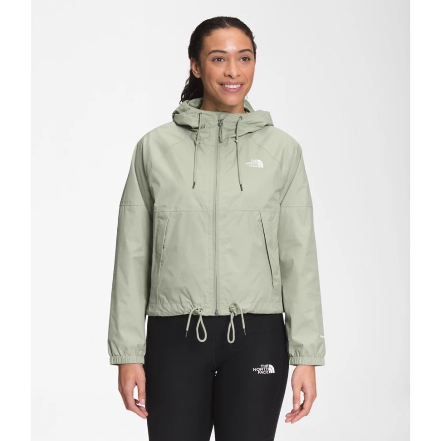 Sweat à Capuche Femme Antora Rain The North Face Tea Green