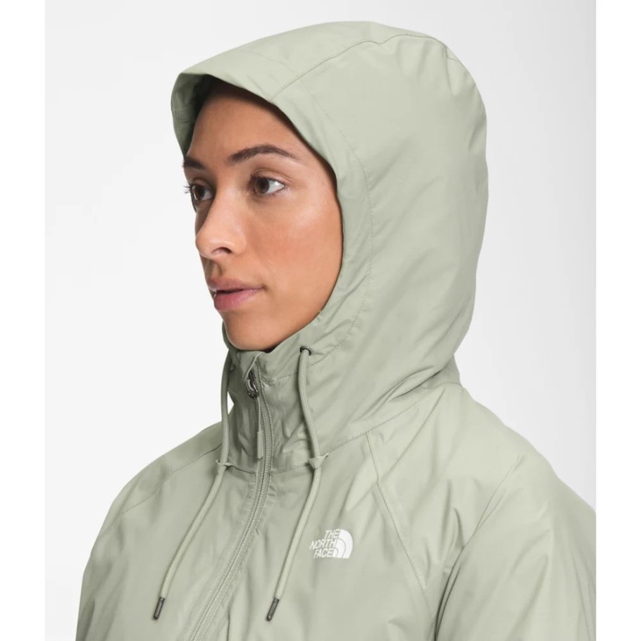 Sweat à Capuche Femme Antora Rain The North Face Tea Green