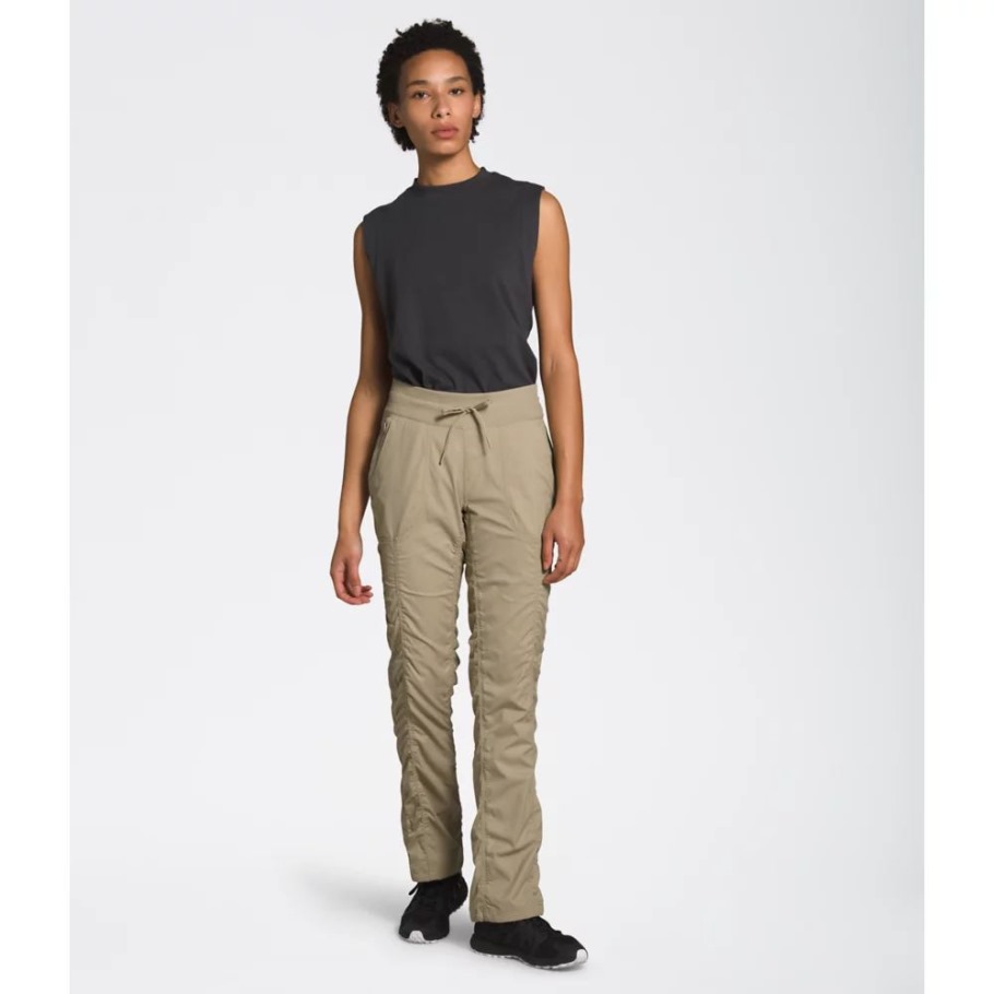 Pantalon Femme Aphrodite 2.0 The North Face Sergé Beige