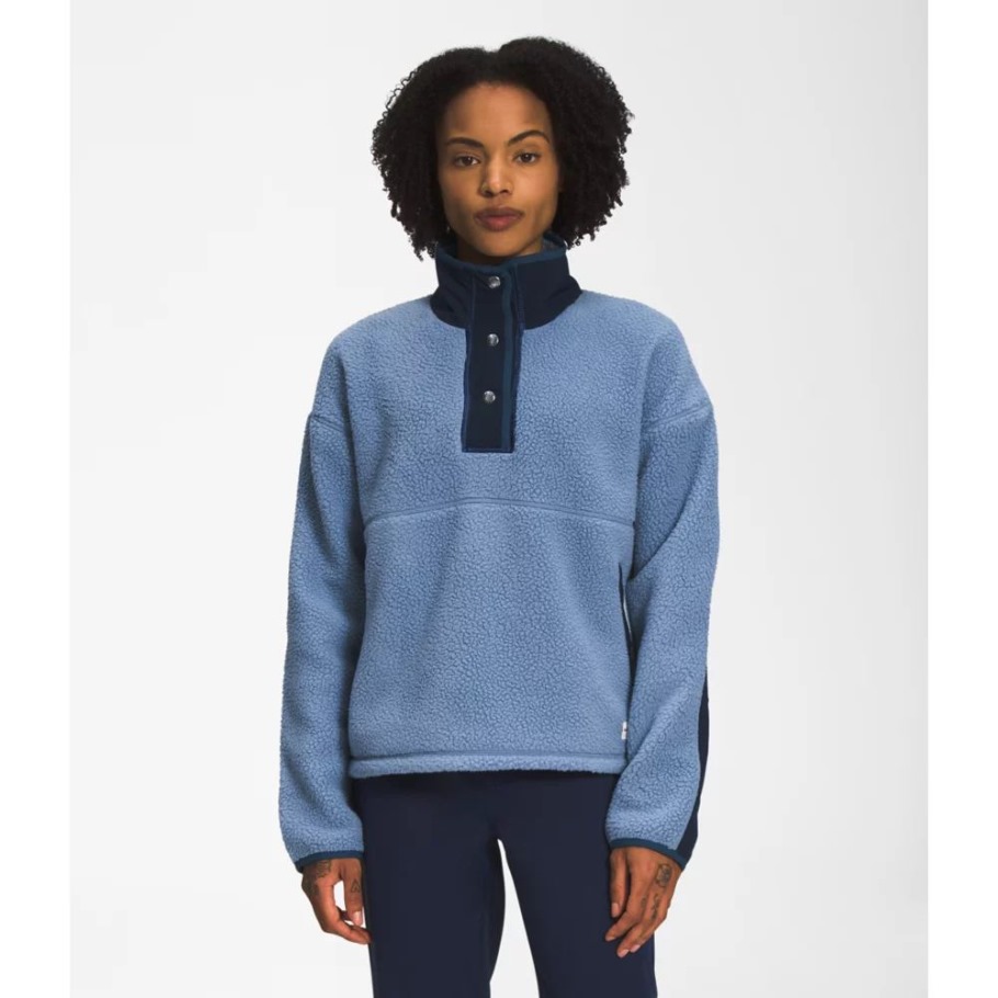 Polaire Cragmont Femme Snap The North Face Folk Blue