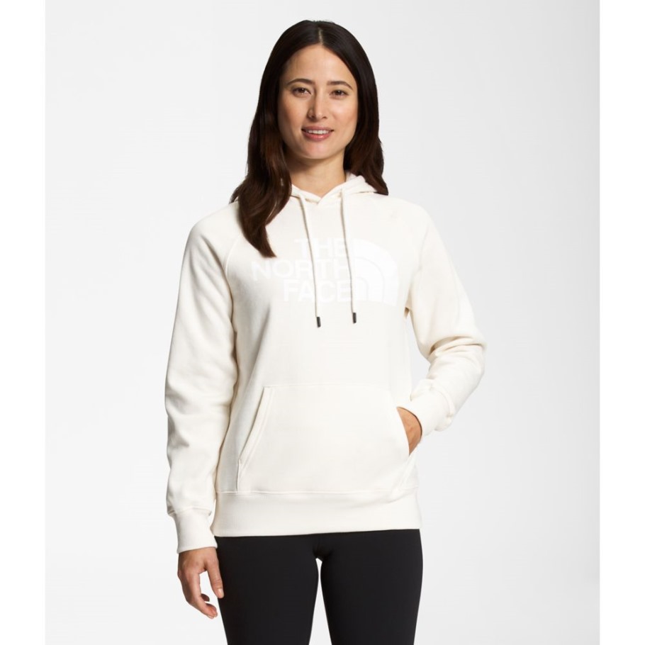Sweat à Capuche Demi Dôme Femme The North Face Blanc