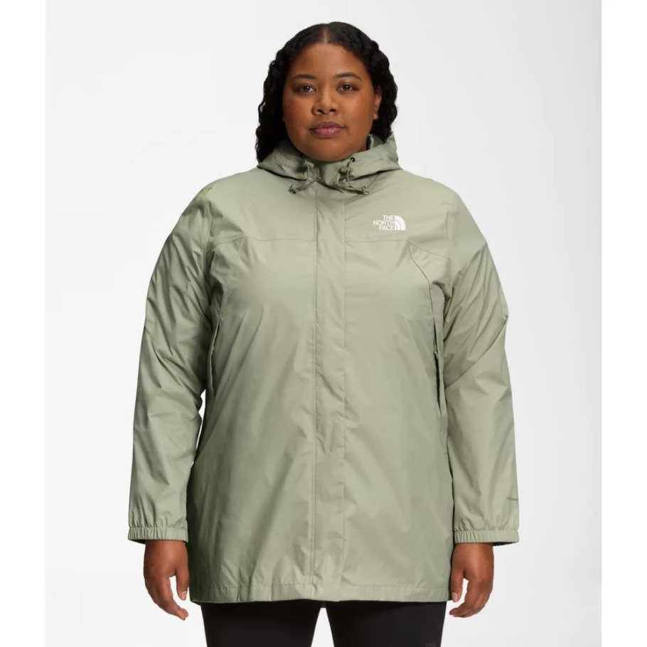 Parka Femme Plus Antora The North Face Thé Vert