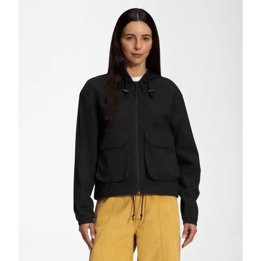 Sweat à Capuche Femme Ripstop Wind The North Face Noir