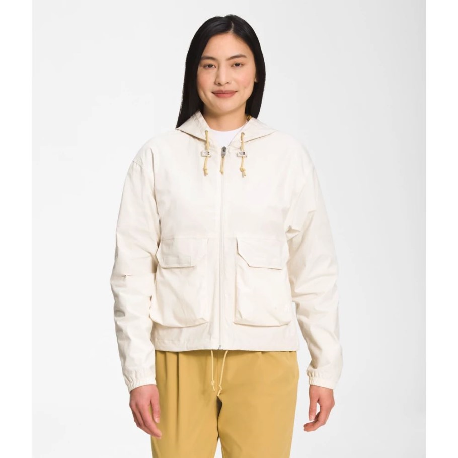 Sweat à Capuche Femme Ripstop Wind Blanc The North Face