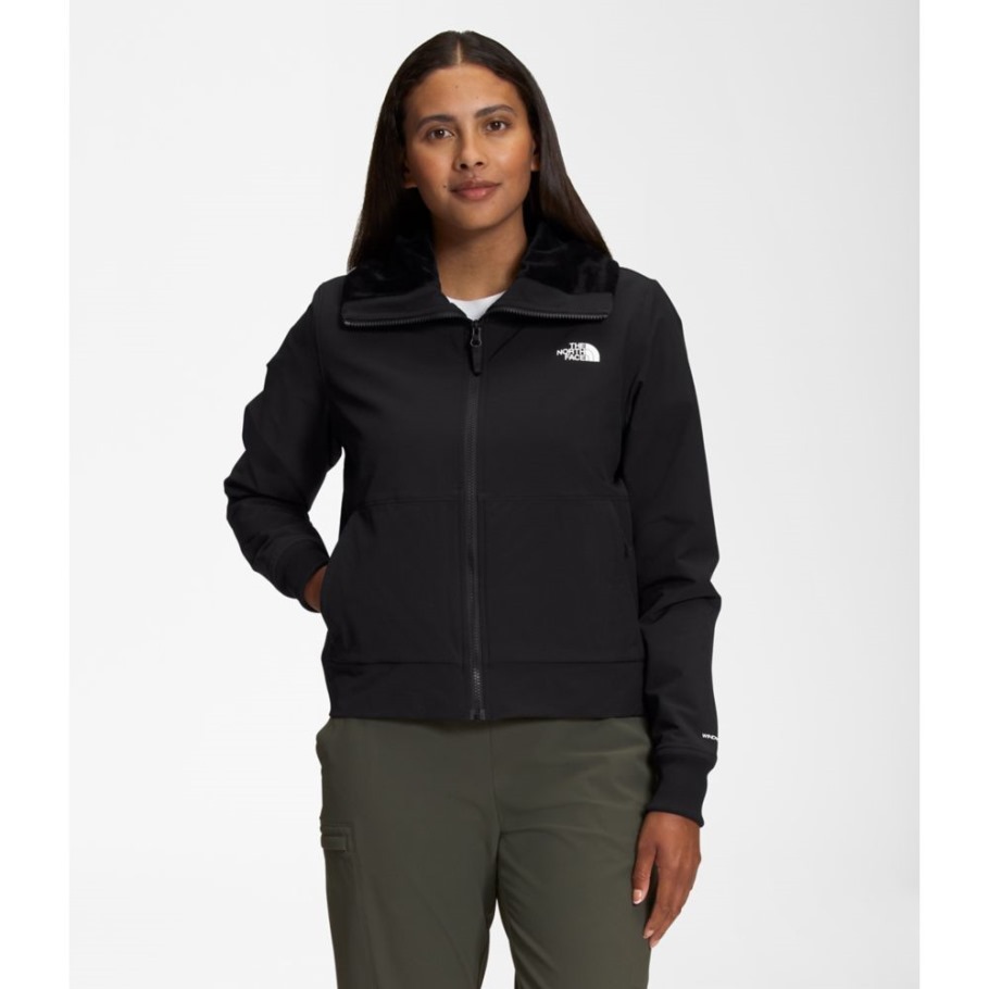 Femme Shelbe Raschel Bomber Noir The North Face