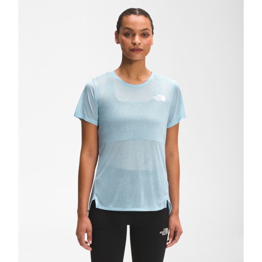 Tee Shirt Manche Courte Femme Sunriser The North Face Beta Bleu