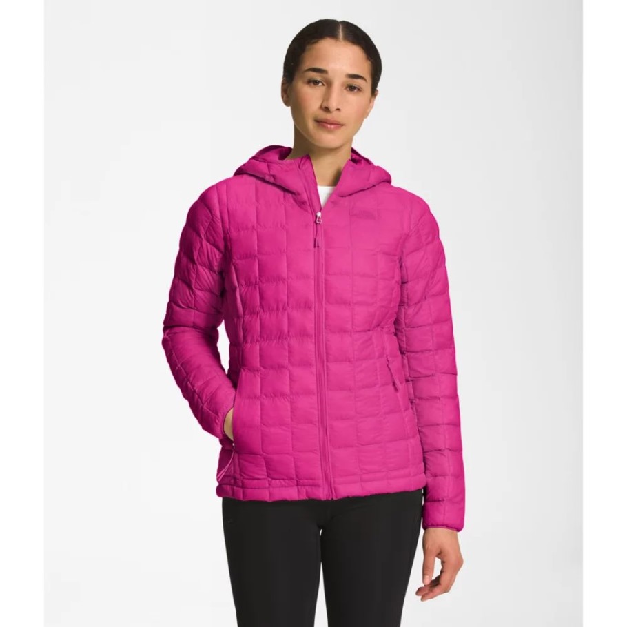 Sweat à Capuche Thermoball Eco Femme 2.0 The North Face Rose Fuschia