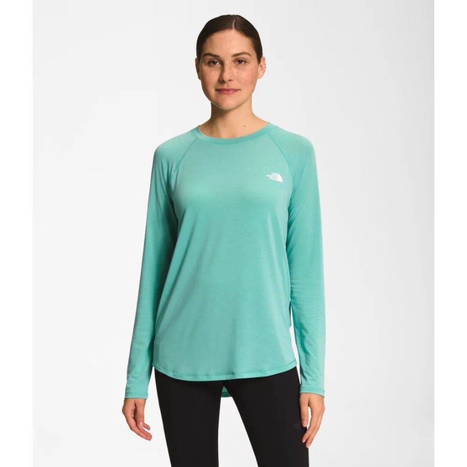 Les Femmes Errent Salut Bas Manches Longues Wasabi La Face Nord