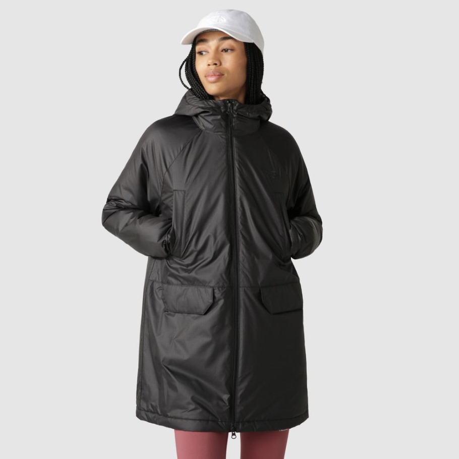 Parka à Capuche Noire The North Face Femme Auburn