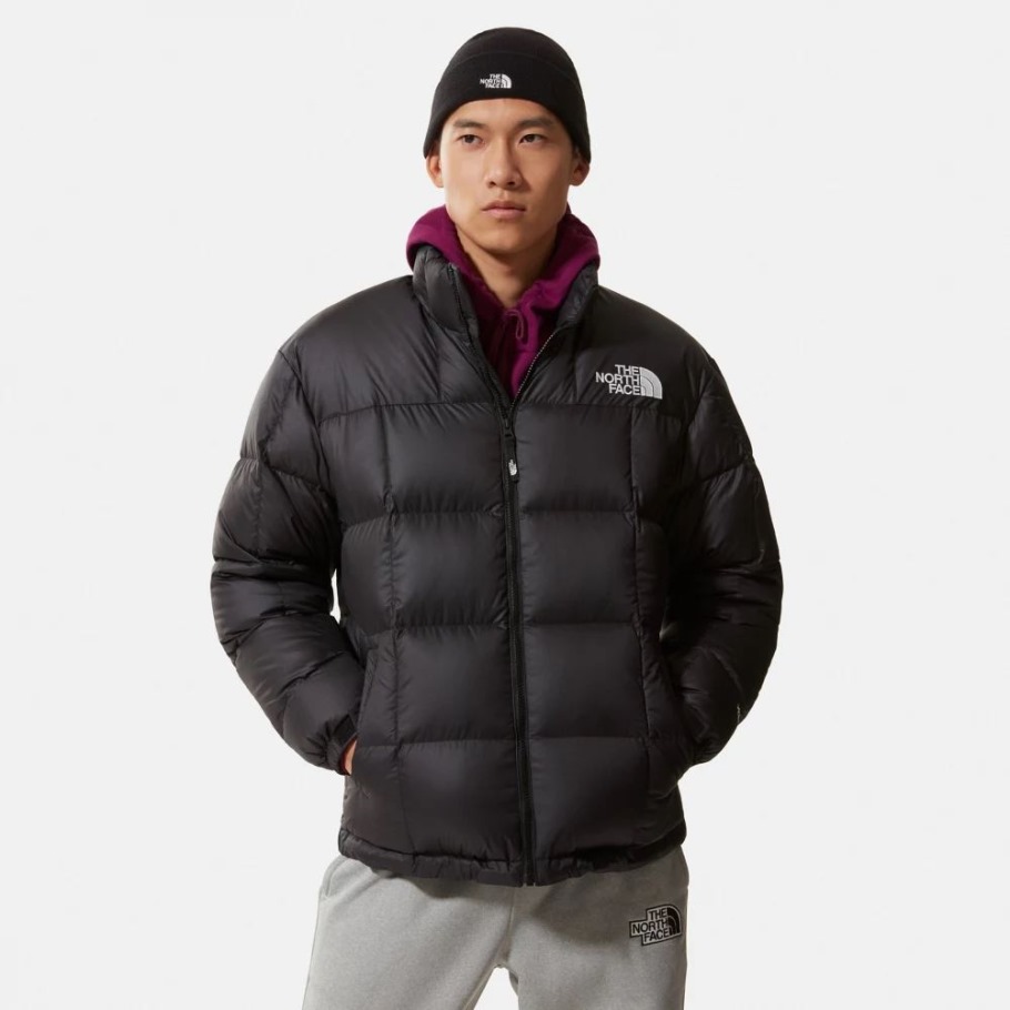 Doudoune The North Face Homme Lhotse Noir Blanc
