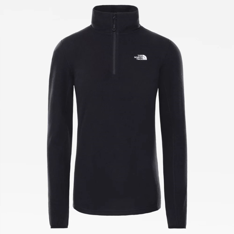 Femmes Noires Résoudre Polaire 1/4 Zip The North Face