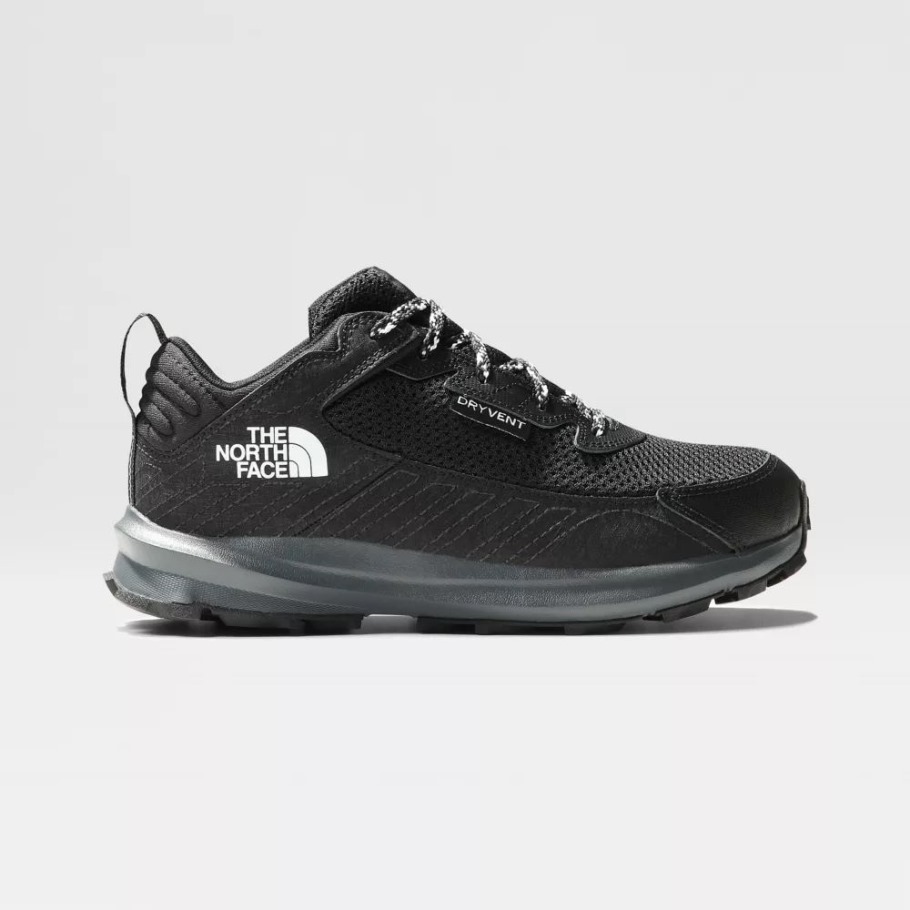 Chaussures De Randonnée Imperméables Fastpack Noires Pour Jeunes The North Face