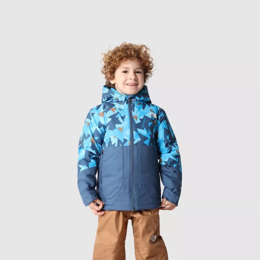 Triangle Bleu Veste Isolante Pour Enfants Freedom The North Face