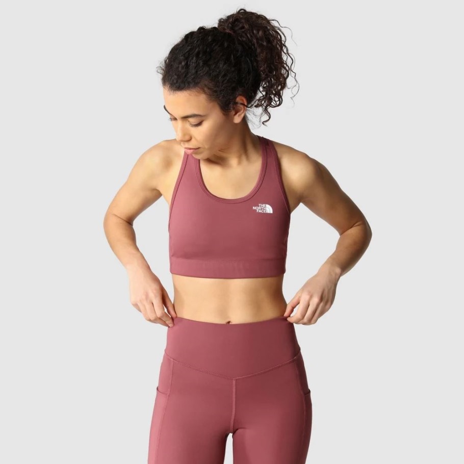 Soutien-gorge Midline The North Face Femme Gingembre