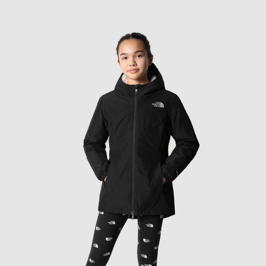 Parka Isolante Pour Filles Randonneurs Noir The North Face