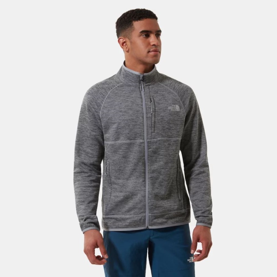 Veste Polaire Homme Canyonlands Full Zip Gris The North Face