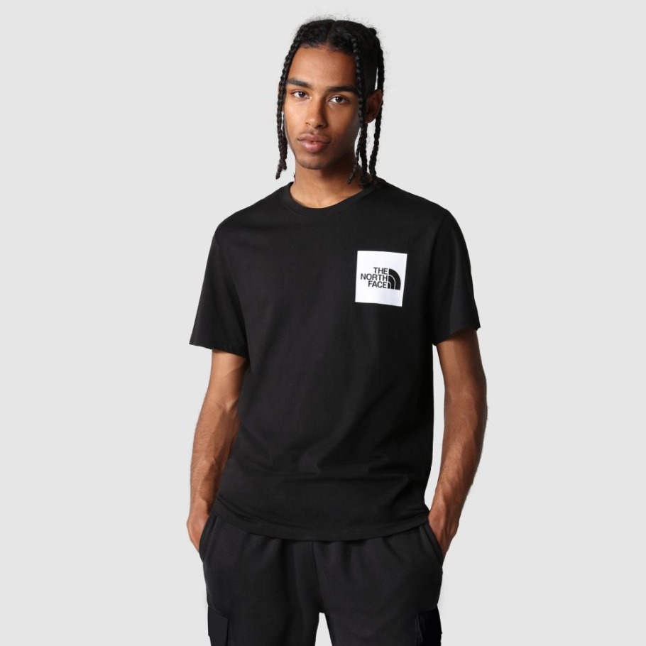 T-shirt Fin Homme The North Face Noir