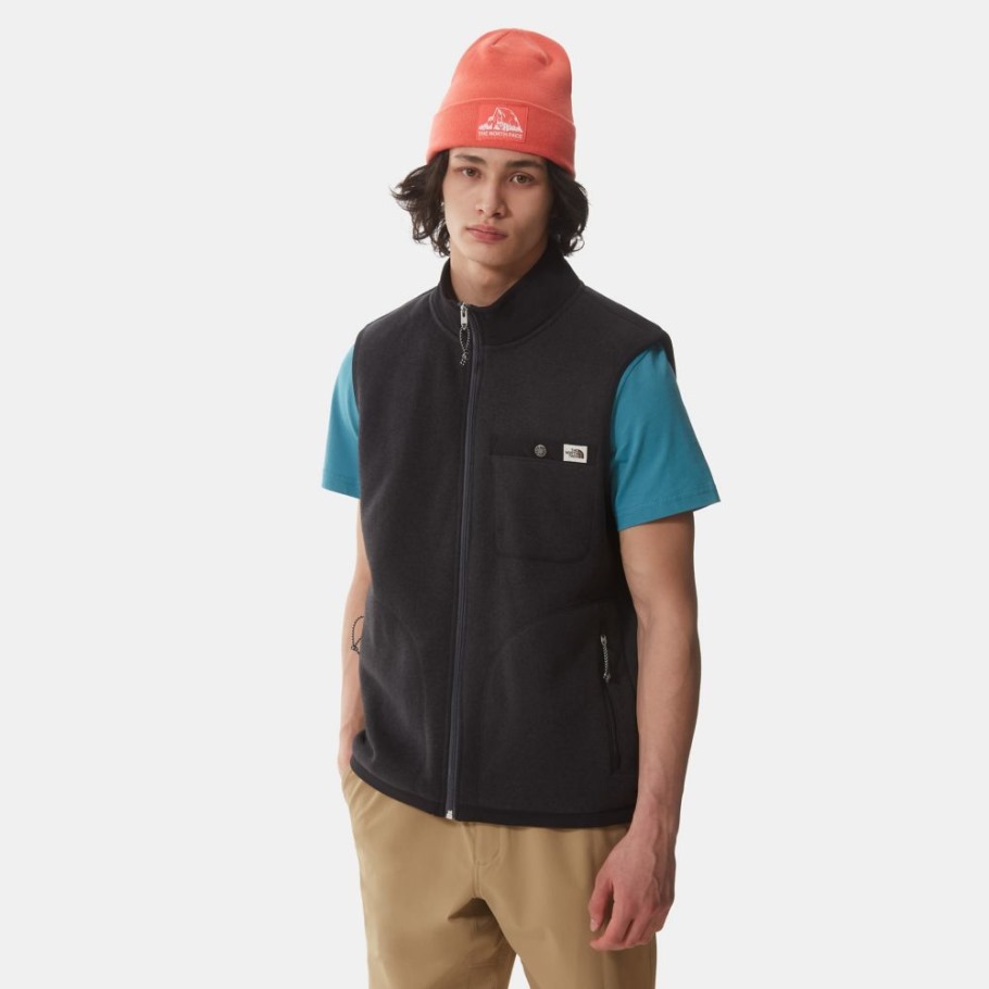Gilet Homme Gordon Lyons Noir Chiné The North Face