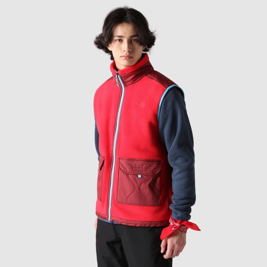 Gilet Polaire Royal Arch Homme The North Face Rouge