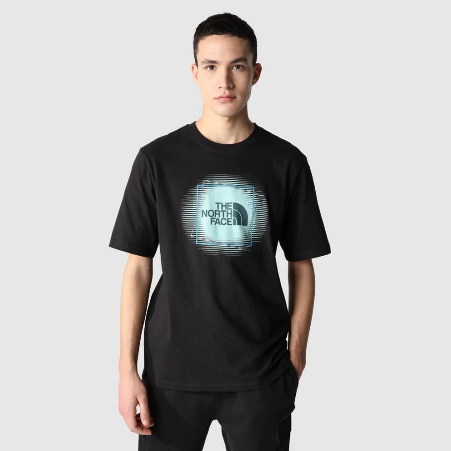 T-shirt Manches Courtes Coordonnees Homme The North Face Wasabi Noir
