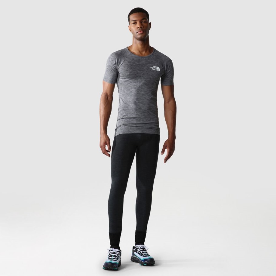 Men Training Lab Legging Sans Couture Gris The North Face