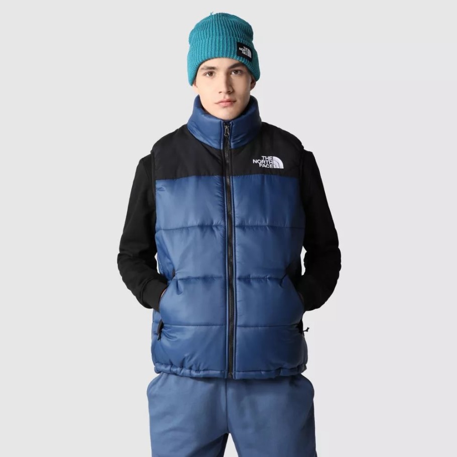 Shady Blue Gilet Isolé De L'himalaya Pour Hommes The North Face
