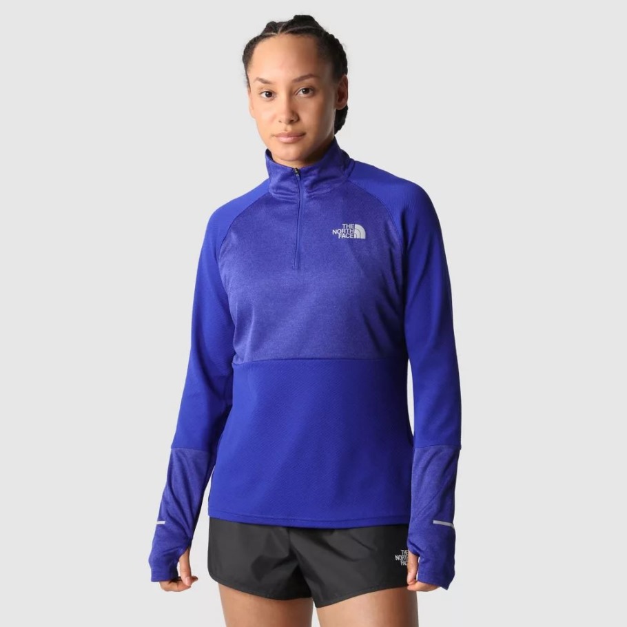 Polaire 1/4 Zip Pour Femme Bleu Lapis The North Face
