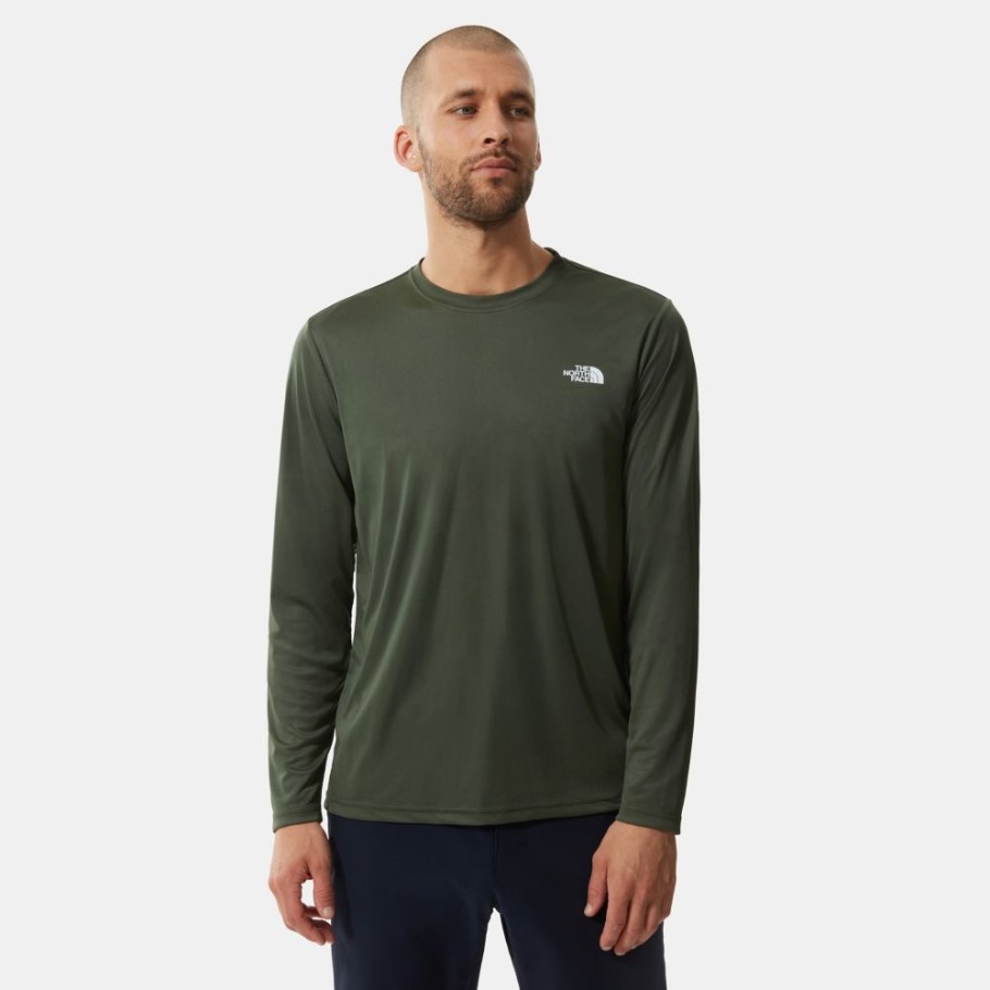 The North Face Hommes Reaxion Amp T-shirt à Manches Longues Thym
