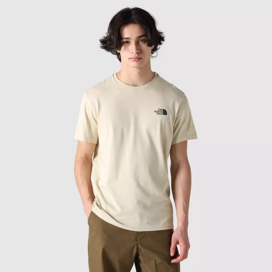 The North Face T-shirt Simple Dôme Homme Gravier