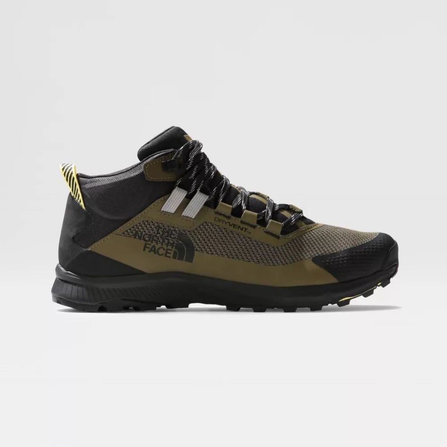 The North Face Militaire Olive Hommes Cragstone Bottes De Randonnée Mi-hautes Imperméables