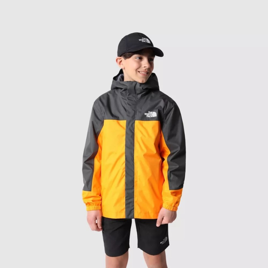 Veste De Pluie Antora Orange Pour Garçons The North Face