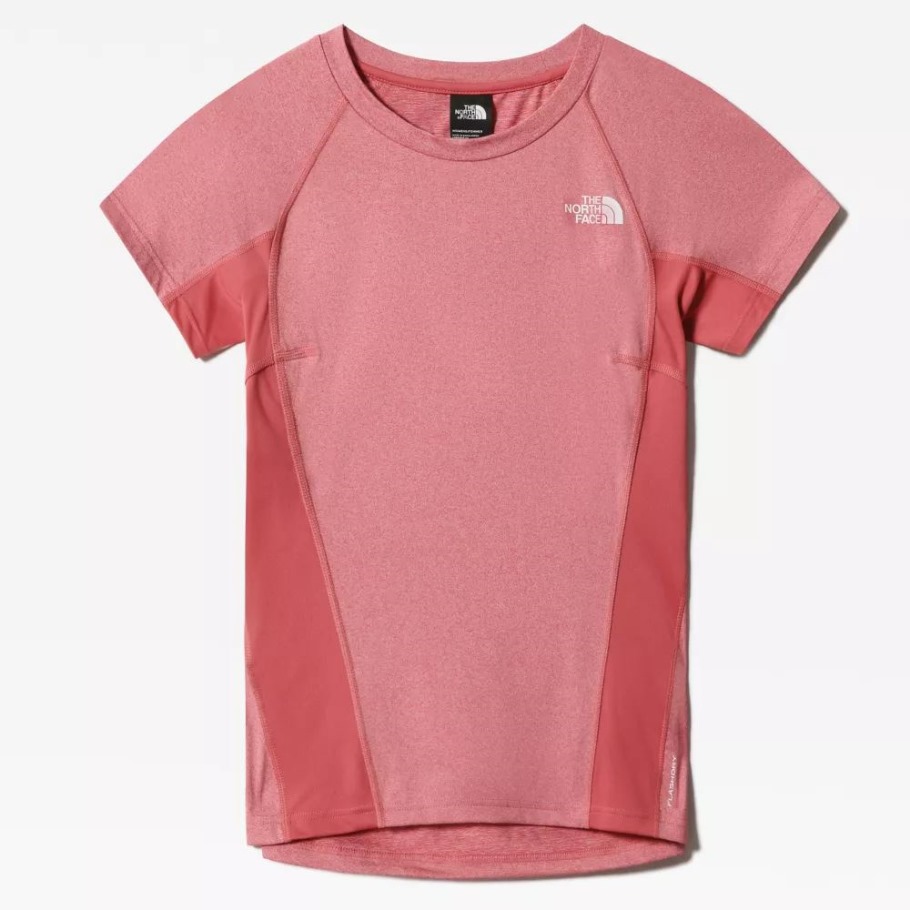 The North Face Rose T-shirt D'extérieur Athlétique Femme Blanche