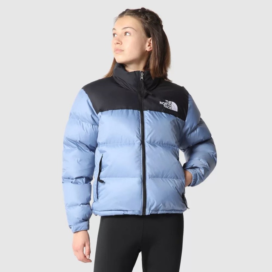 Veste The North Face Femme 1996 Retro Nuptse Bleu Folk
