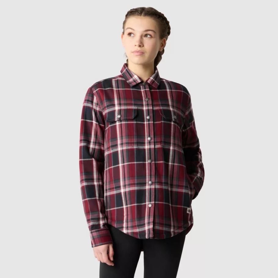 Chemise Campshire Femme The North Face Gingembre Large