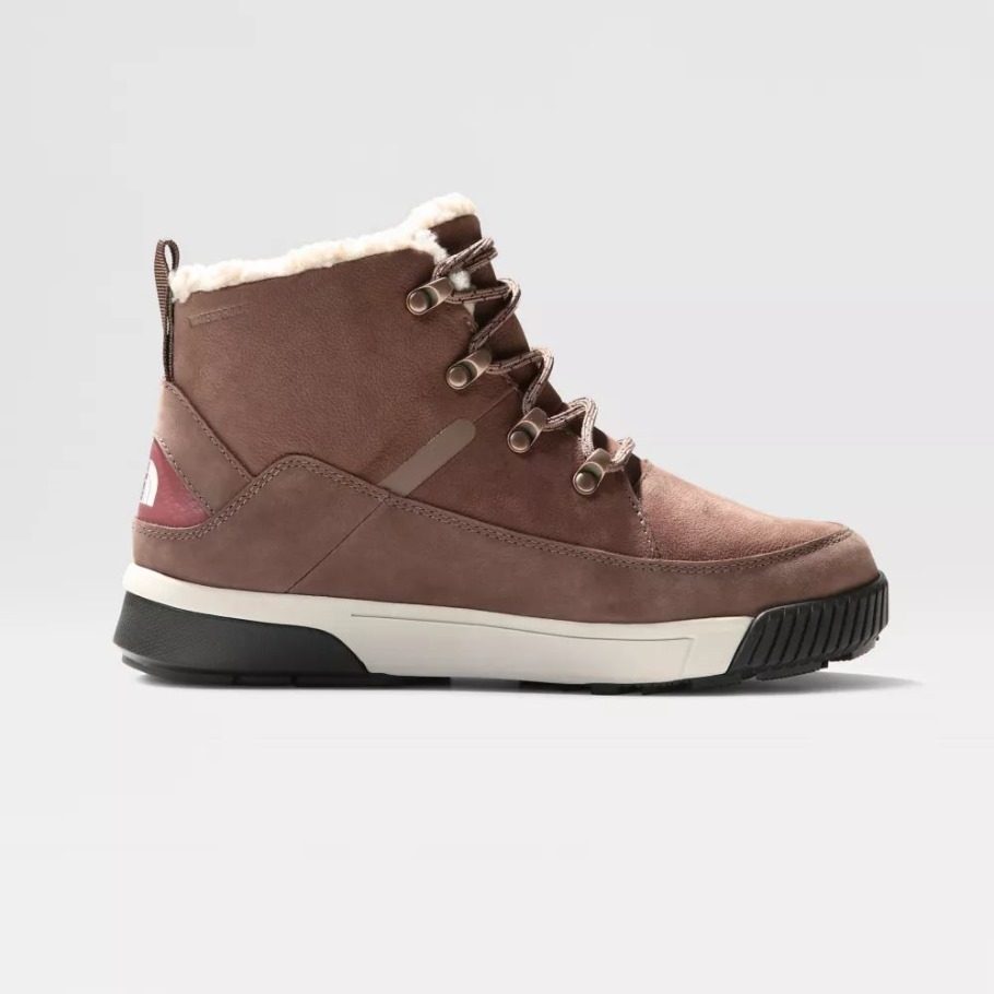 Bottes De Rue Imperméables Sierra The North Face Pour Femmes Taupe Profond