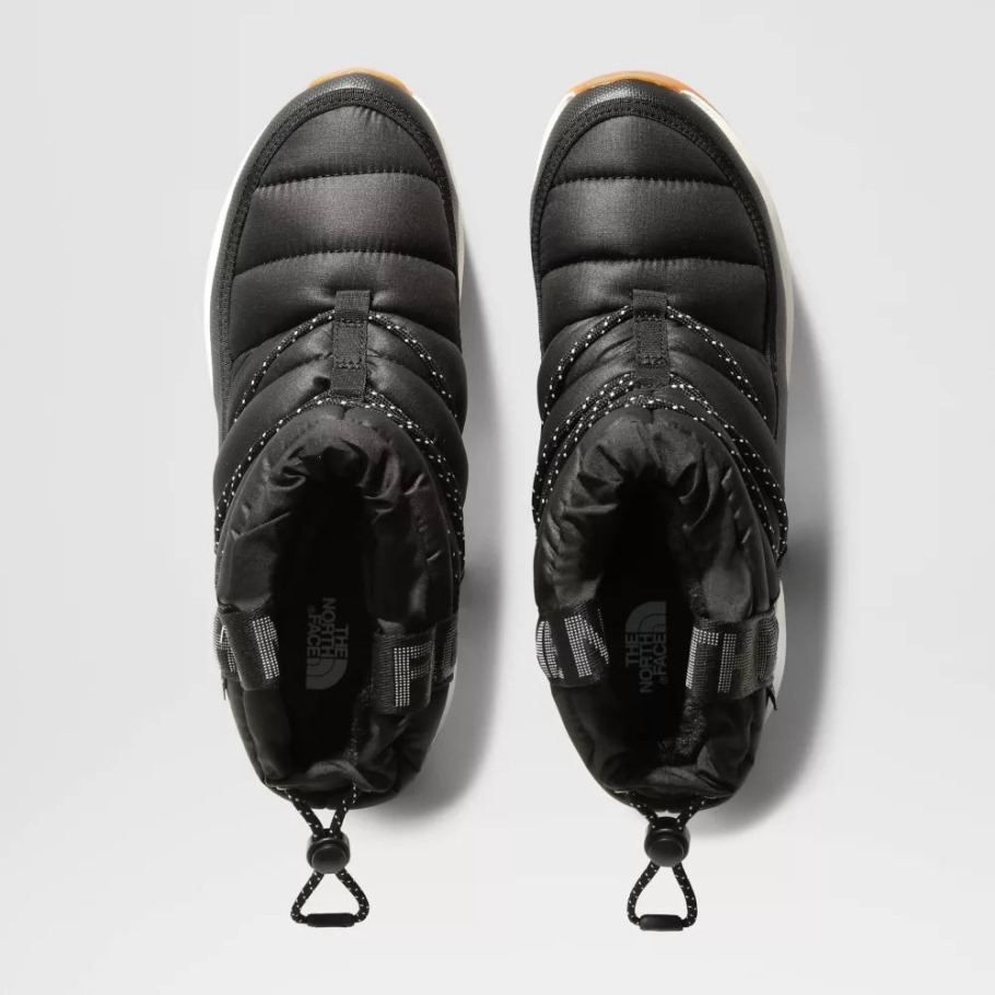 The North Face Femmes Thermoball Bottes D'hiver Imperméables à Lacets Noir