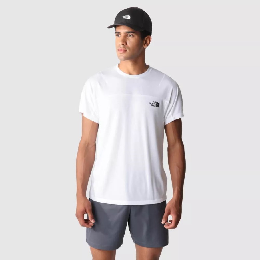 T-shirt The North Face Homme Réduire Blanc