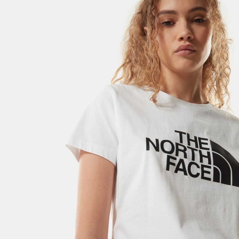 T-shirt Femme Facile The North Face Blanc
